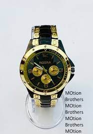 Analog Men'S Luxury Stainless Steel Watch For Men Golden - Watch For Men - Image 1
