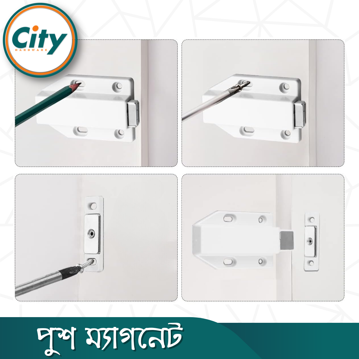 ১ পিস চৌম্বকীয় পুশ লাচ হেভি ডিউটি পুশ খুলতে ক্যাবিনেটের ডোর চৌম্বকীয় টাচ লেচ পুশ রিলিজ লেচ ড্রয়ার পুশ ক্যাচ প্রেস আউট লাচ_img_3