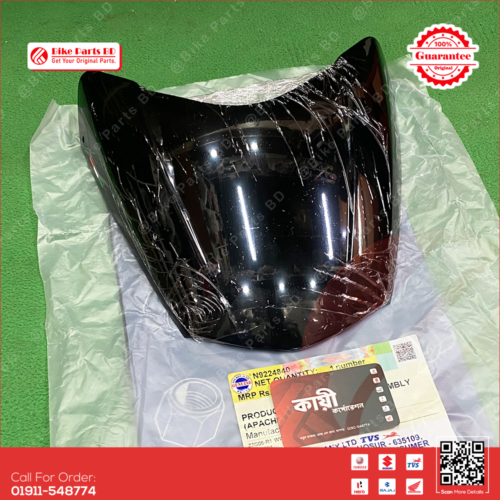Visor Glass for TVS RTR 2V (150 & 160) bike.