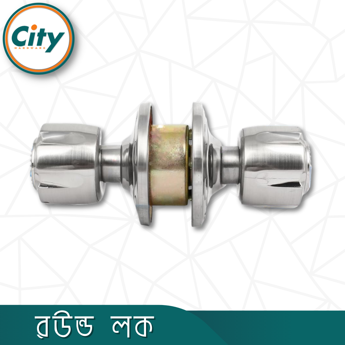 উচ্চ সুরক্ষা রাউন্ড লক নতুন কামরাঙ্গা মডেল সর্বজনীন কাঠের ডোর লক সিলভার রঙের দরজার লক_img_2