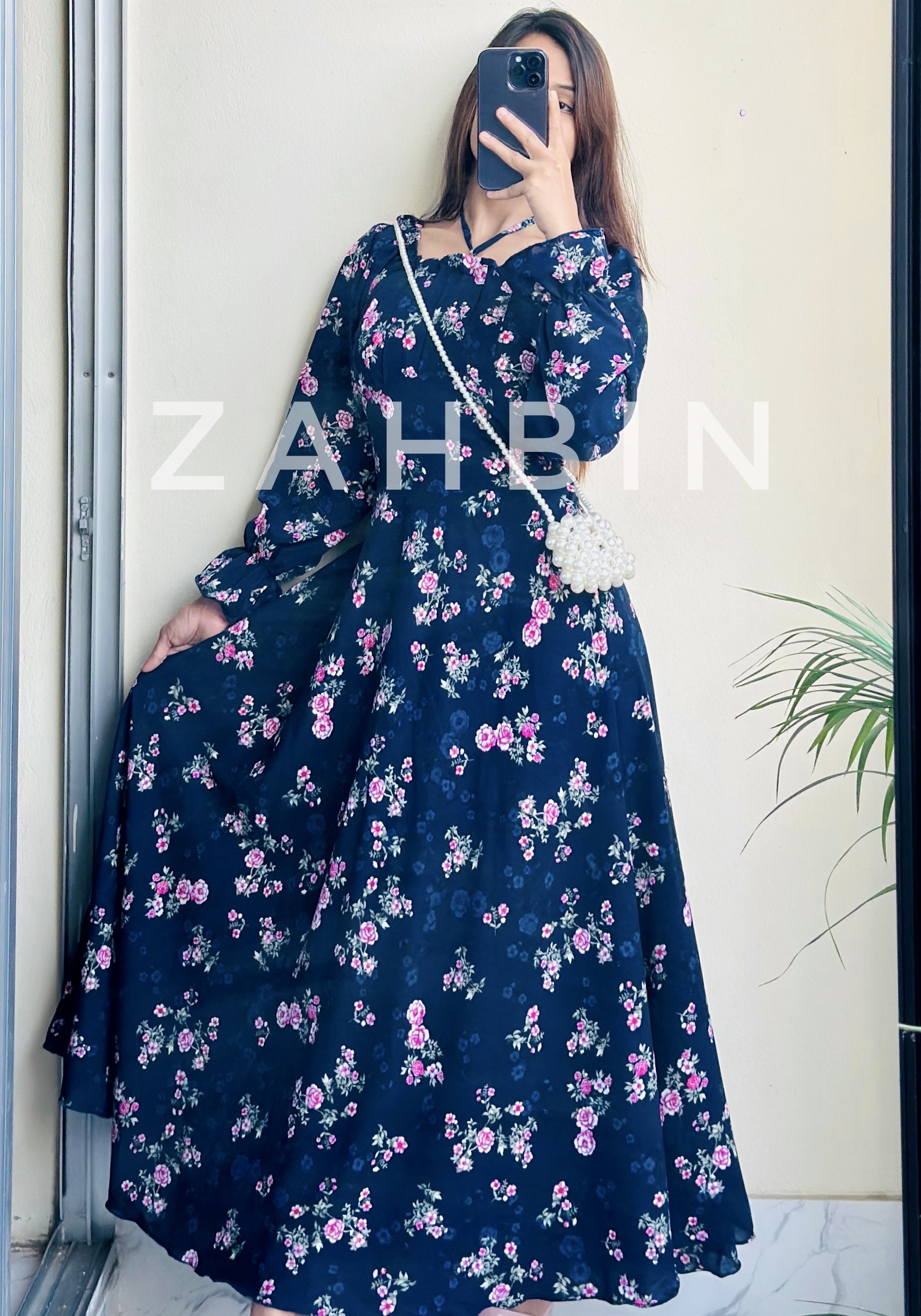 Beach Gown- Orange Flora🧡_img_4