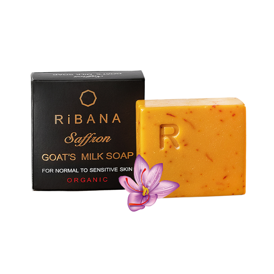 RIBANA Saffron Goats Milk Soap(110gm)