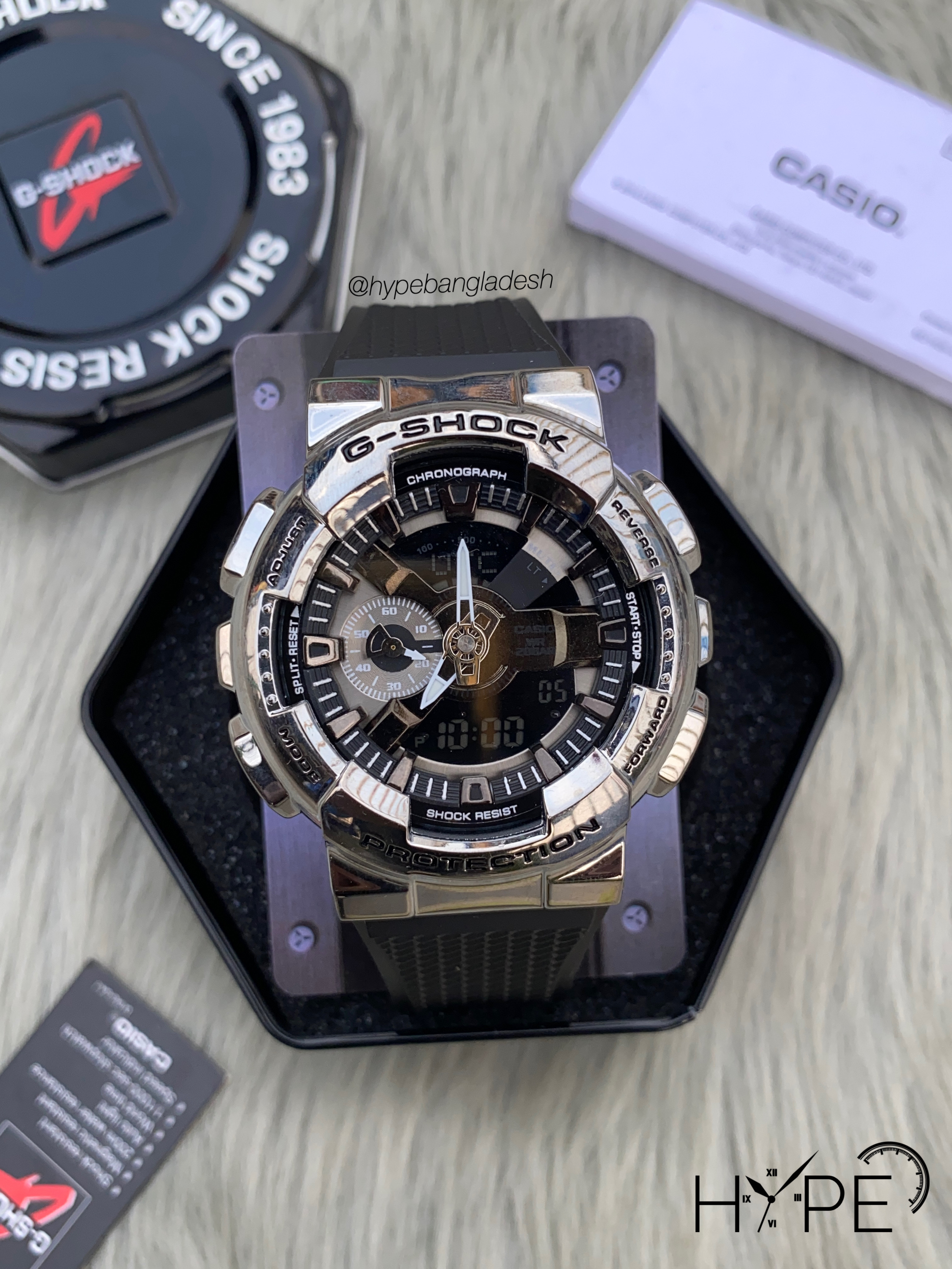 G-Shock 1:1 (Black-Silver)