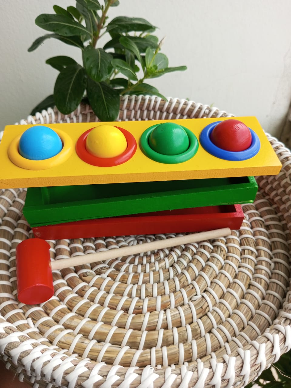 Rolling the ball