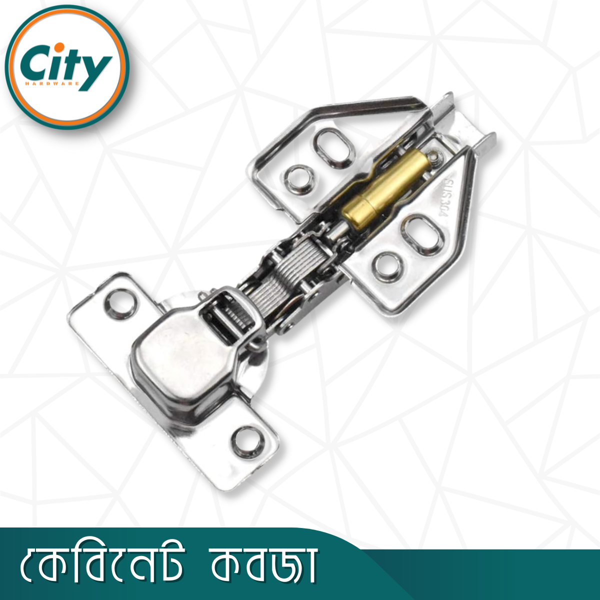 ২ পিস হাইড্রোলিক কনসিল কবজা নরম বন্ধ স্টেইনলেস স্টিলের ক্যাবিনেটের দরজার কবজা ফার্নিচার কবজা_img_5