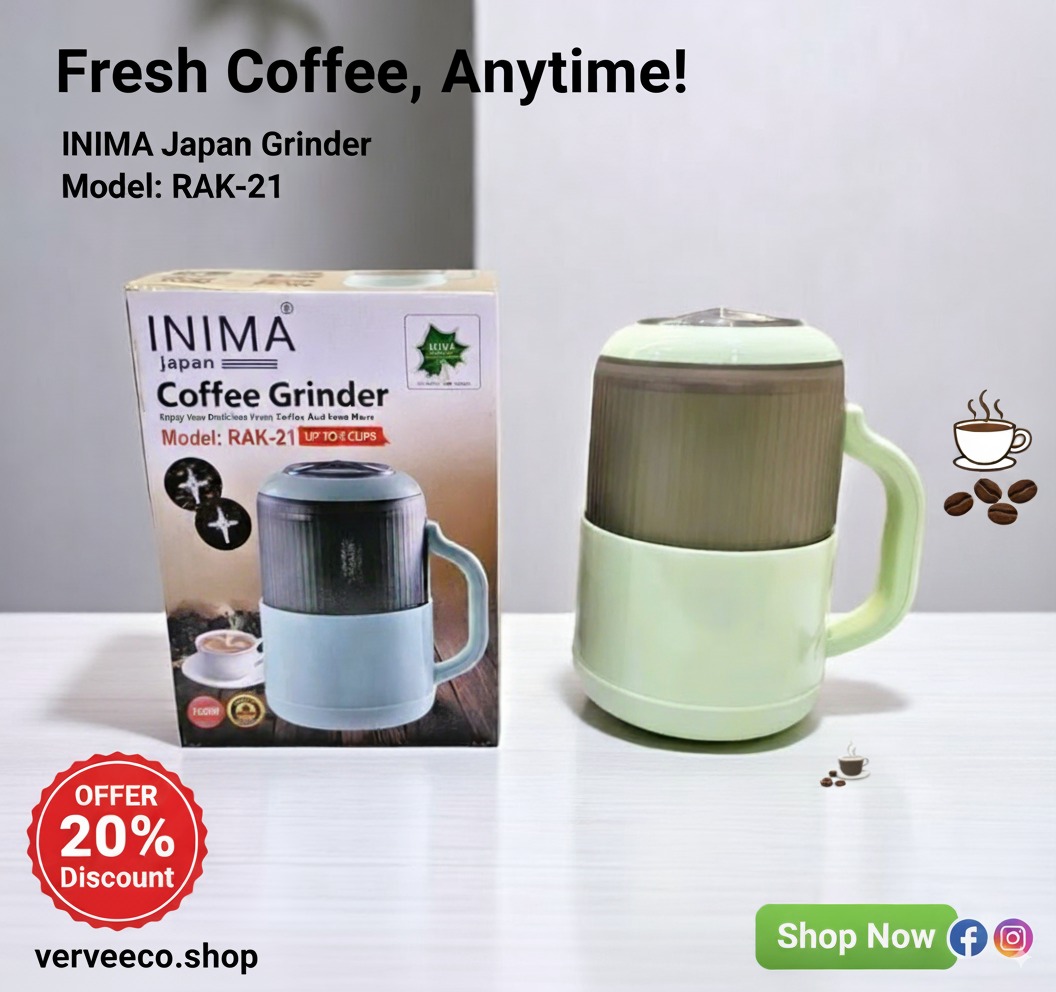 INIMA RAK-21 Electric Coffee Grinder 1500–1800W Home Use_img_0