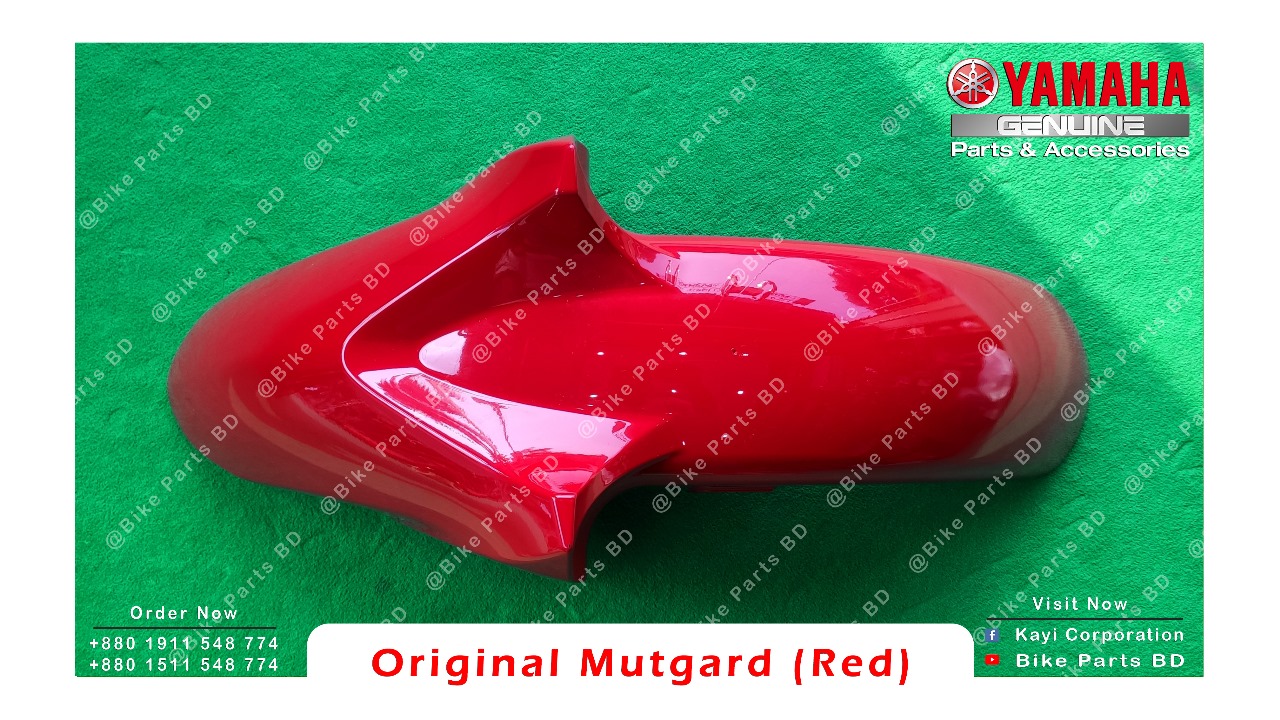 Mudguard for Yamaha FZS V1, FZS V2, Fazer V1, Fazer V2 (Red) bike. thumbnail 3