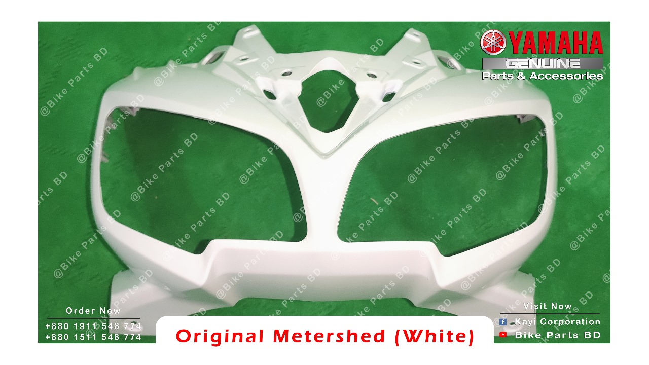 Metershed-Faring for Yamaha Fazer V2 (White) bike. thumbnail 2