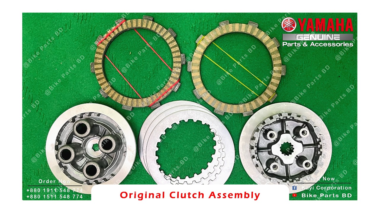 Clutch Assembly for Yamaha FZS V1, FZS V2, FZS V3, FZX, Fazer V1, Fazer V2 bike. thumbnail 2