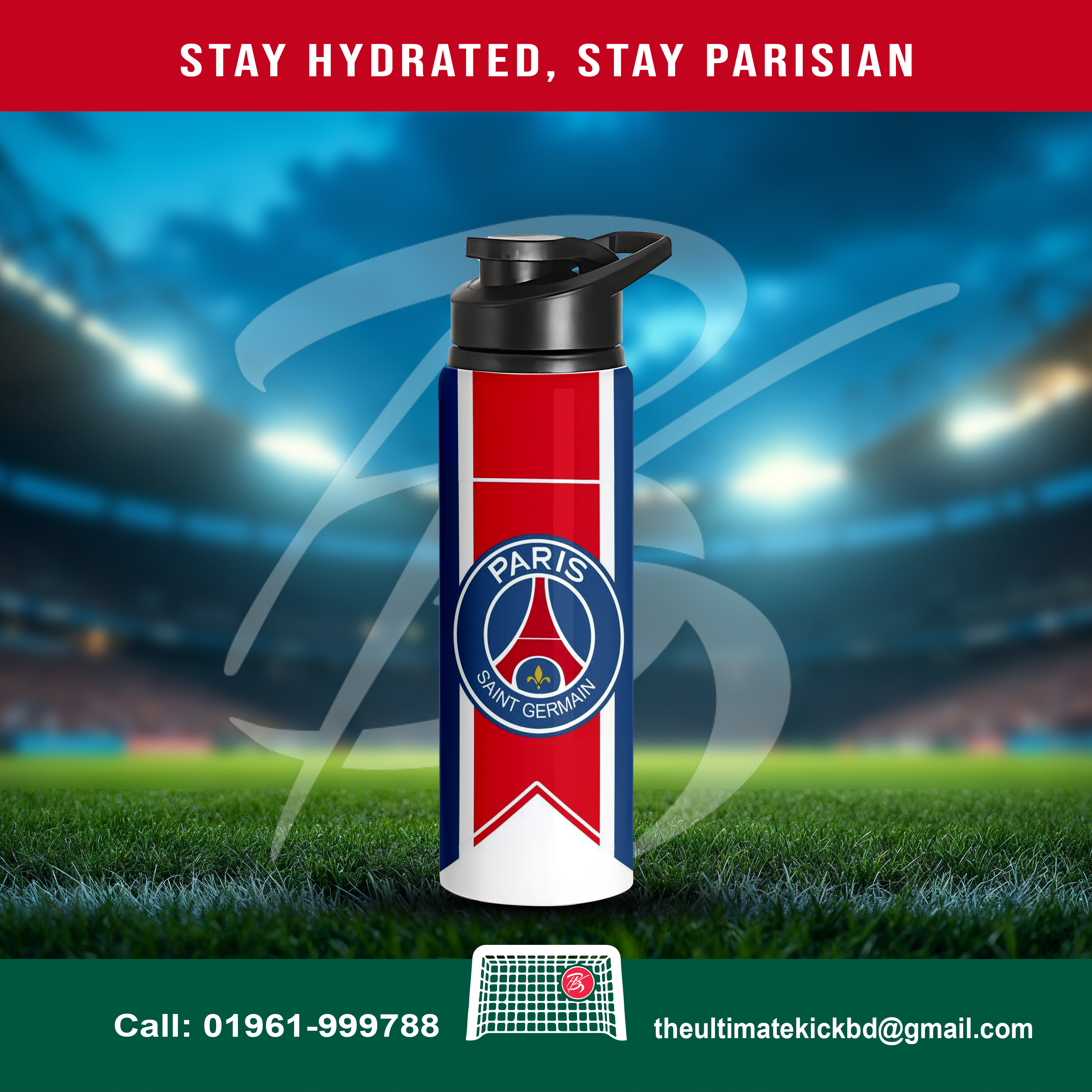 Paris Is Red & Blue – 750ml PSG Fan Edition Bottless
