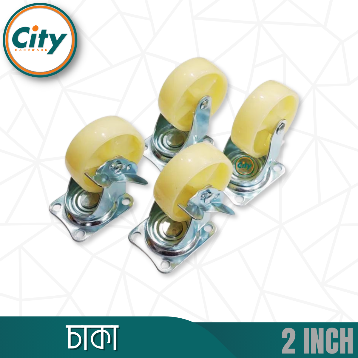 ৪ পিস সেট ২ ইঞ্চি চাকা সর্বজনীন সুইভেল কাস্টার হুইল ট্রলি ফার্নিচারের জন্য রোটেটিং চাকা_img_2