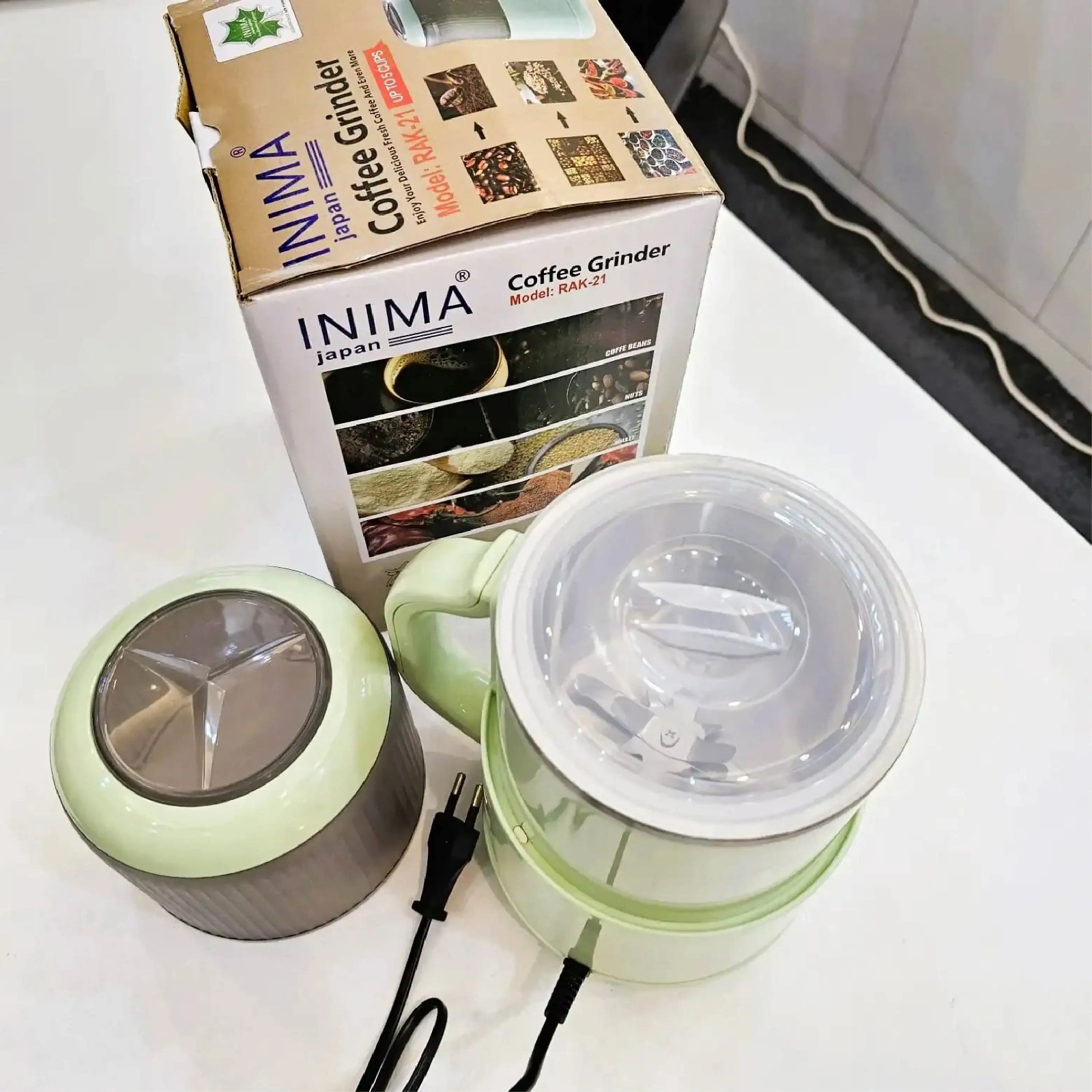 INIMA RAK-21 Electric Coffee Grinder 1500–1800W Home Use_img_2