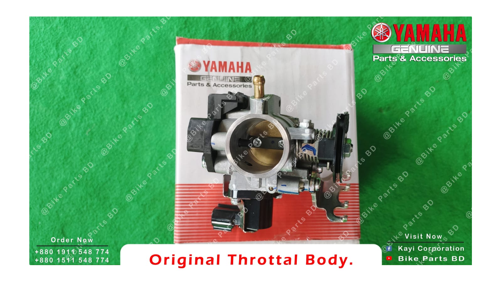 Throttle Body for Yamaha FZS V2, FZS V3 & Fazer V2. thumbnail 2