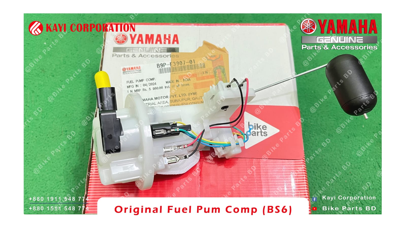 Fuel Pump Completed for Yamaha FZS V3 (Deluxe) & FZS V4 (BS6) bike. thumbnail 2