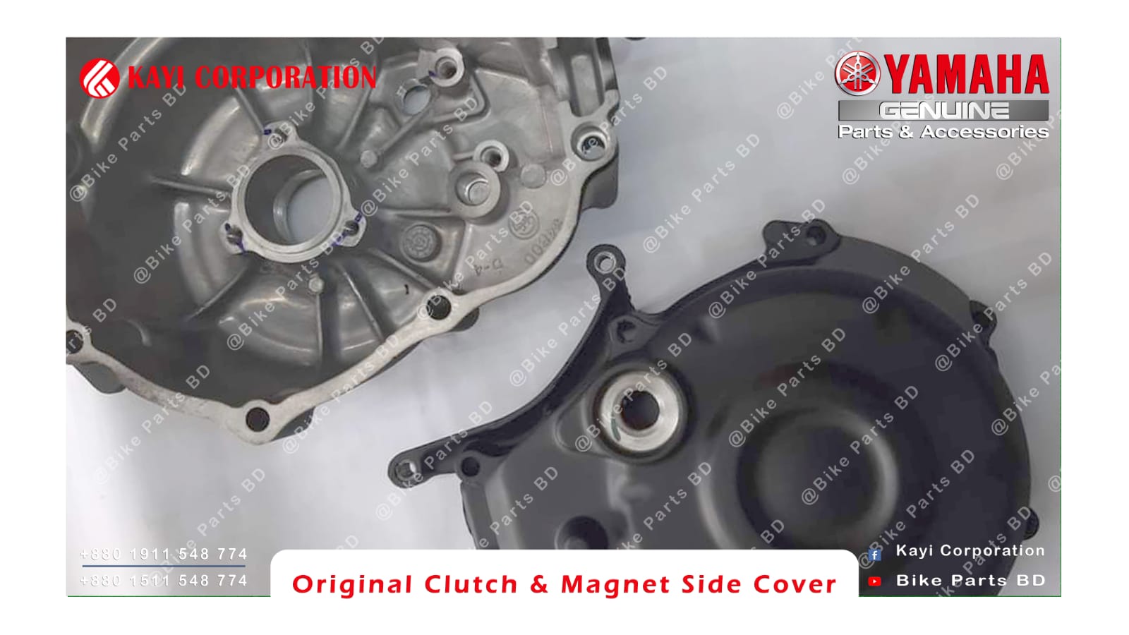 Clutch & Magnet Side Cover Yamaha R15 V3 bike. thumbnail 2
