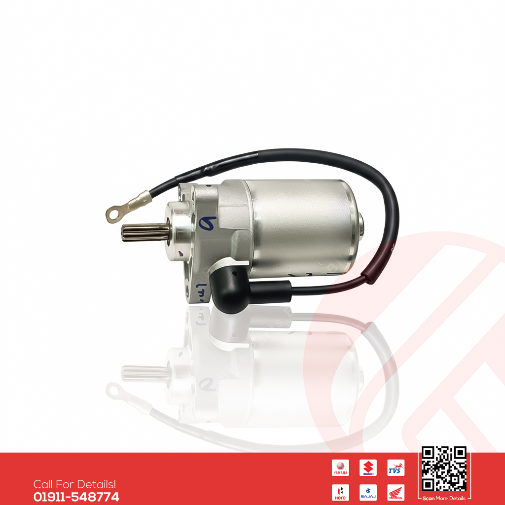Starting Motor Assy for Yamaha FZS V2, FZS V3, FZS V4, Fazer V2 bike.