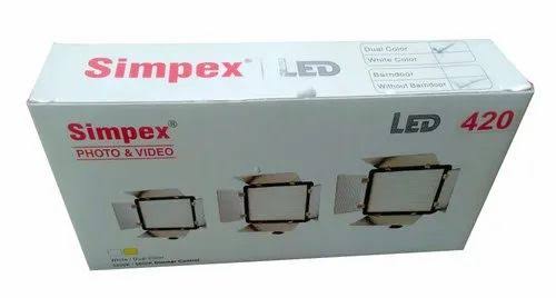 Colour Led Video Light for Photography and Videography