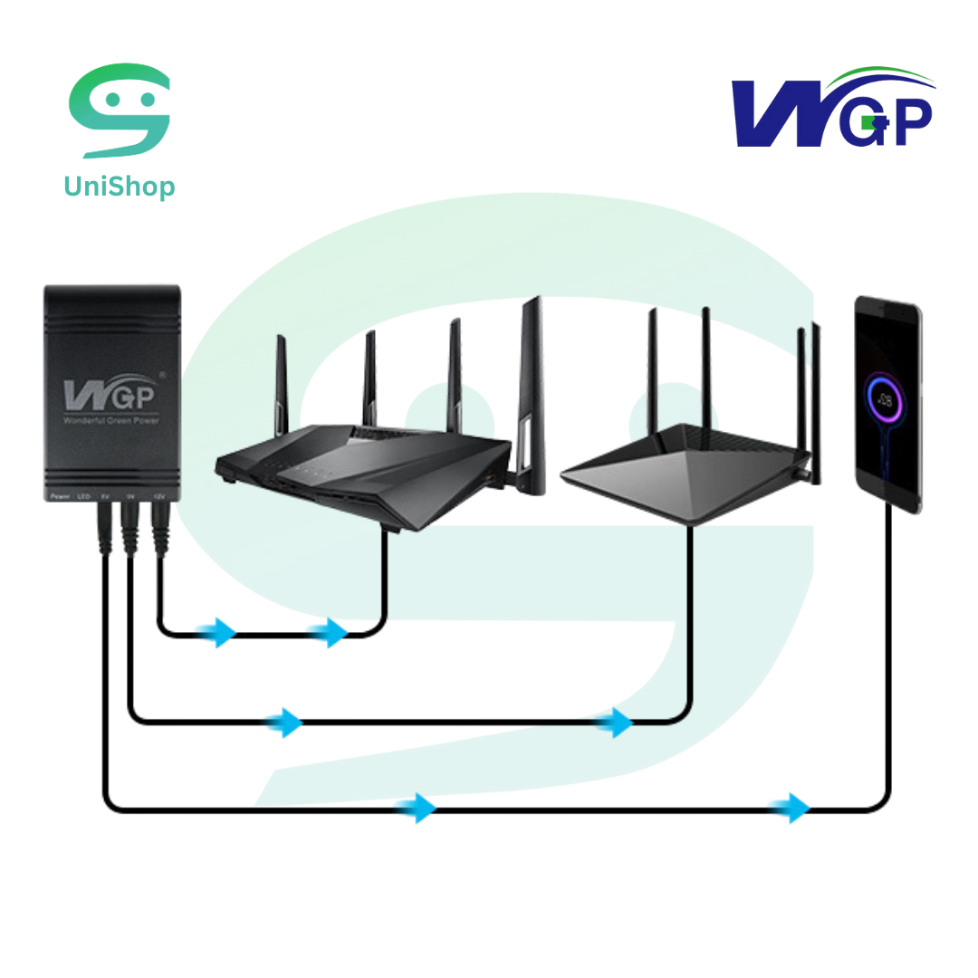 Mini UPS WGP103 51212 Volt for Router, Onu, CCTV + Charge_img_4