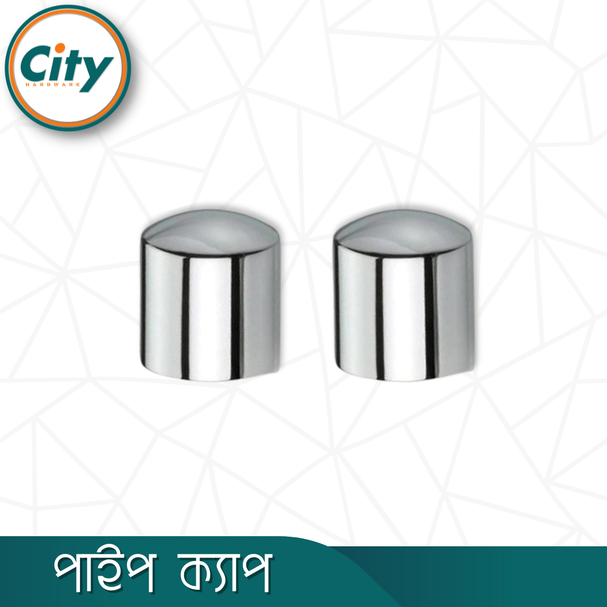 ২ পিস পর্দার পাইপ ক্যাপ স্টেইনলেস স্টিল নিকেল পালিশ করা পর্দার পাইপ হেড ১ ইঞ্চি পাইপের জন্য_img_2