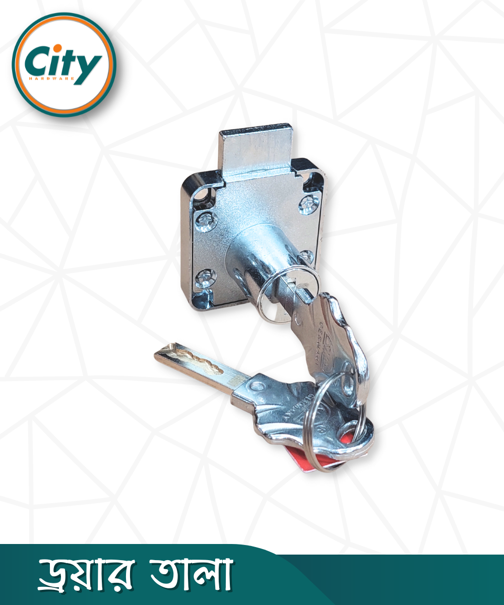 প্রিমিয়াম গুণমানের ড্রয়ার লক ক্রাউন চাবি লক আসবাবের ক্যাবিনেট ওয়ারড্রোব ডোর লক ছোট জিহ্বা লক