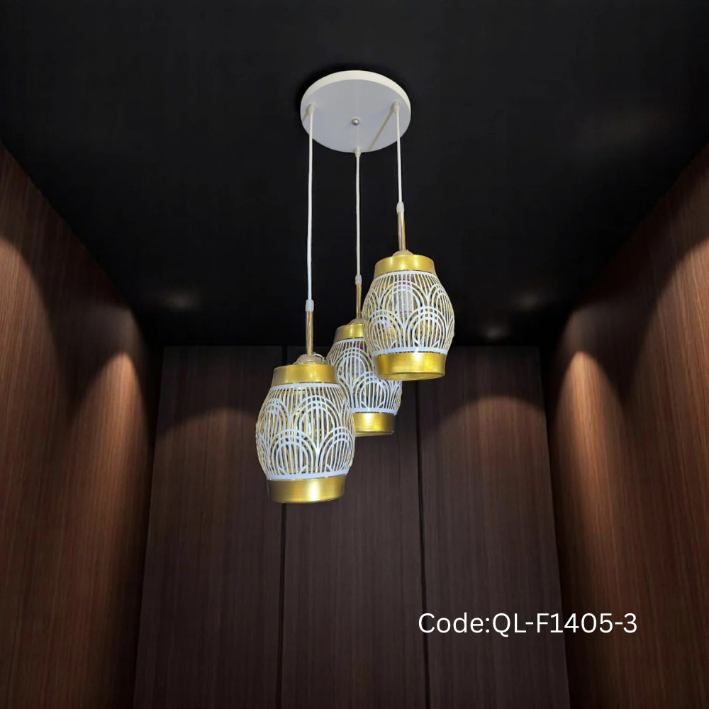 Qulik Modern Lantern Lux-three 3 Color Hanging Lights (QL-F1405-3)