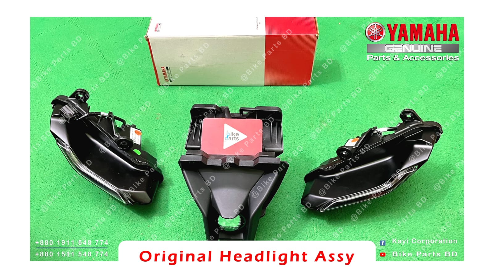 Headlight with pilot light Assy for Yamaha R15 V4 & R15M bike. thumbnail 2