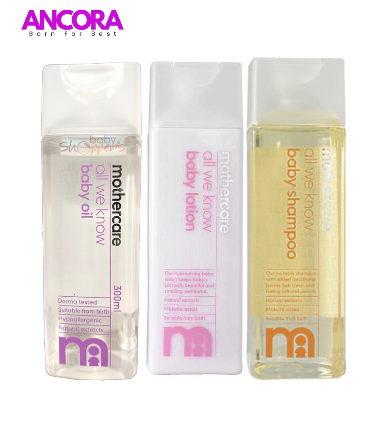 Mathercare Combo offer(Lotion 300ml+Shampoo 300ml+Oil 300ml)