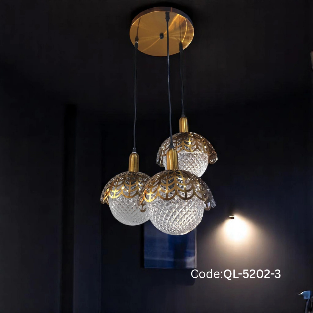 Qulik Modern Radiant Charm 3 Color Hanging Lights (QL-5202-3)
