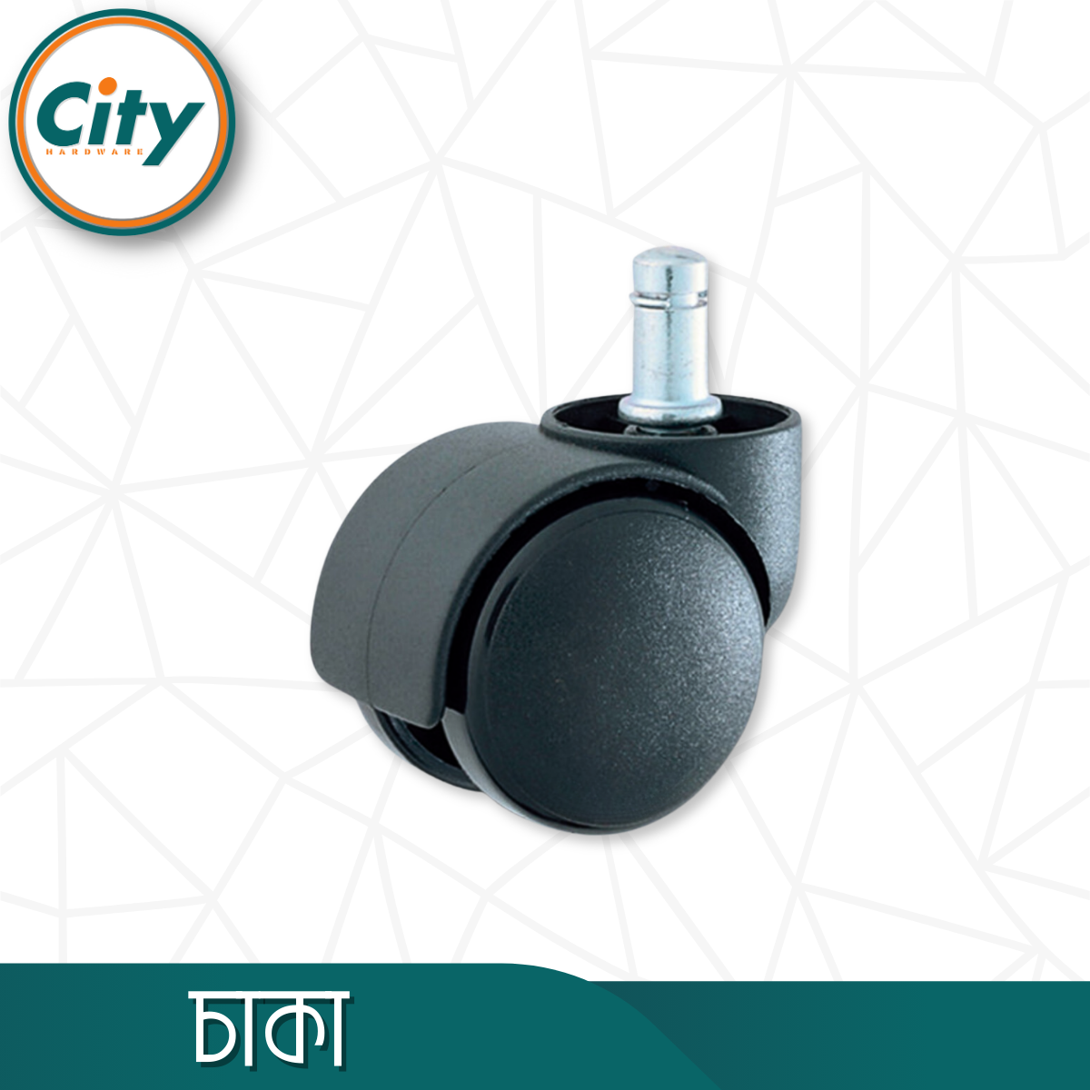৫ পিস সেট চেয়ার চাকা হোম অফিস কম্পিউটার চেয়ারের জন্য পুশ সিস্টেমের হুইল_img_2