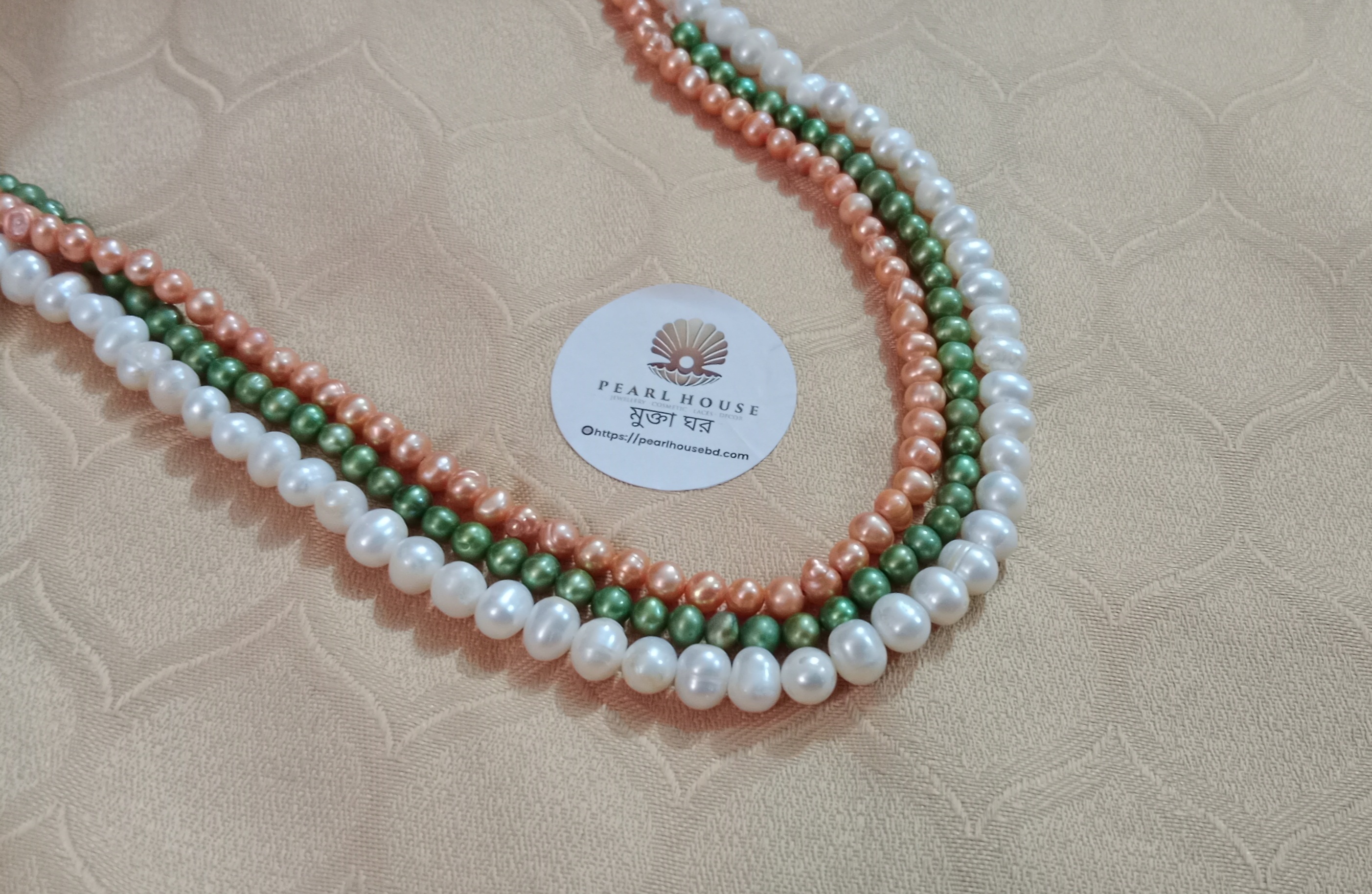 Pearl 3 Layer Multicolor neckpiece_img_0