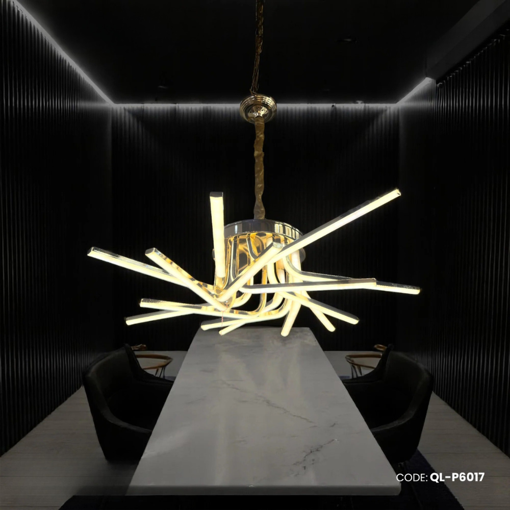 Qulik Modern Neon Nova 3 Color Hanging Lights (QL-P6017)