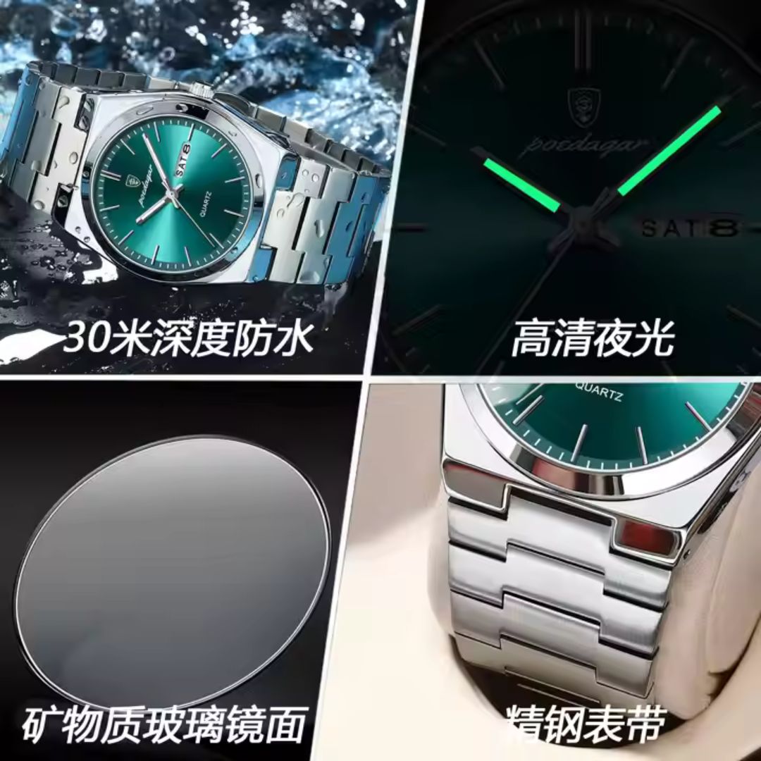 Poedagar 930 Top Brand Luminous Hands Quartz Watch_img_1