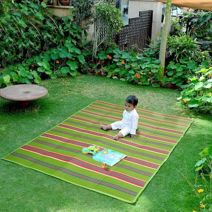Plastic Carpet Mat 5 ft/ 7 ft single Thick - mat - Image 3