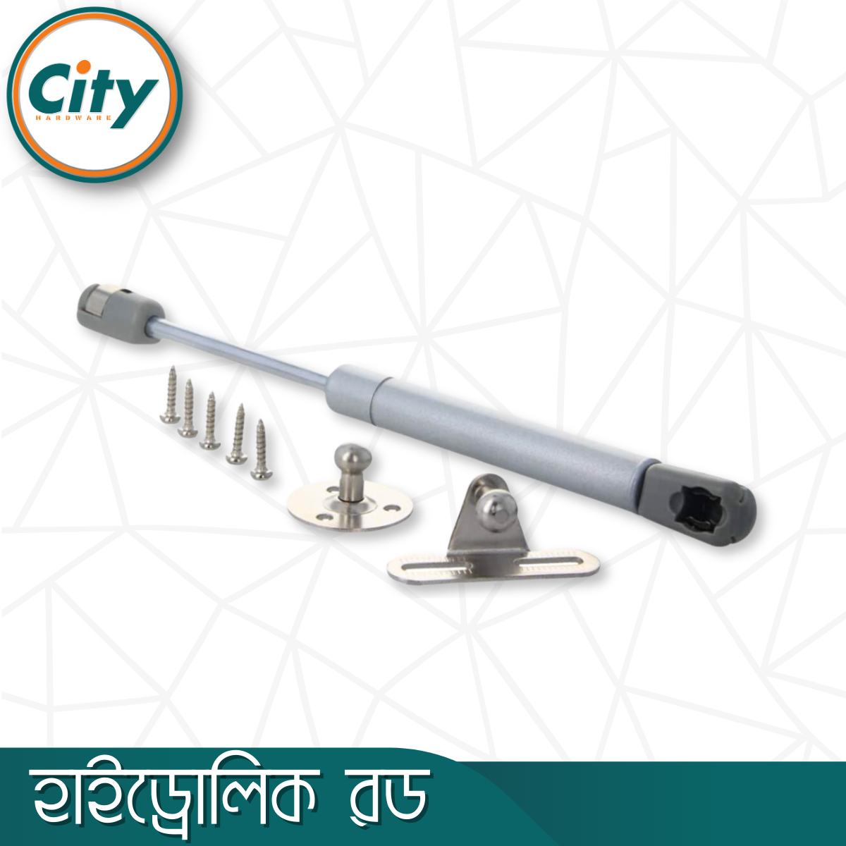 ১ পিস হাইড্রোলিক রড ক্যাবিনেট ডোর লিফট বায়ু সাপোর্ট গ্যাস স্প্রিং স্ট্রুটস লিফট ক্যাপাসিটি ১০০এন/১০কেজি মডেল-২_img_3