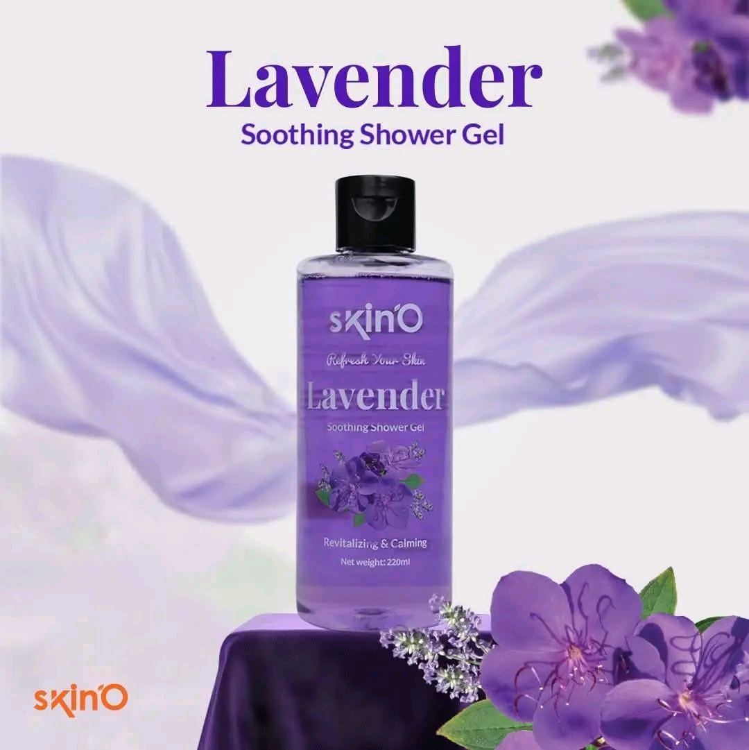 SkinO Lavender Soothing Shower Gel 🌸