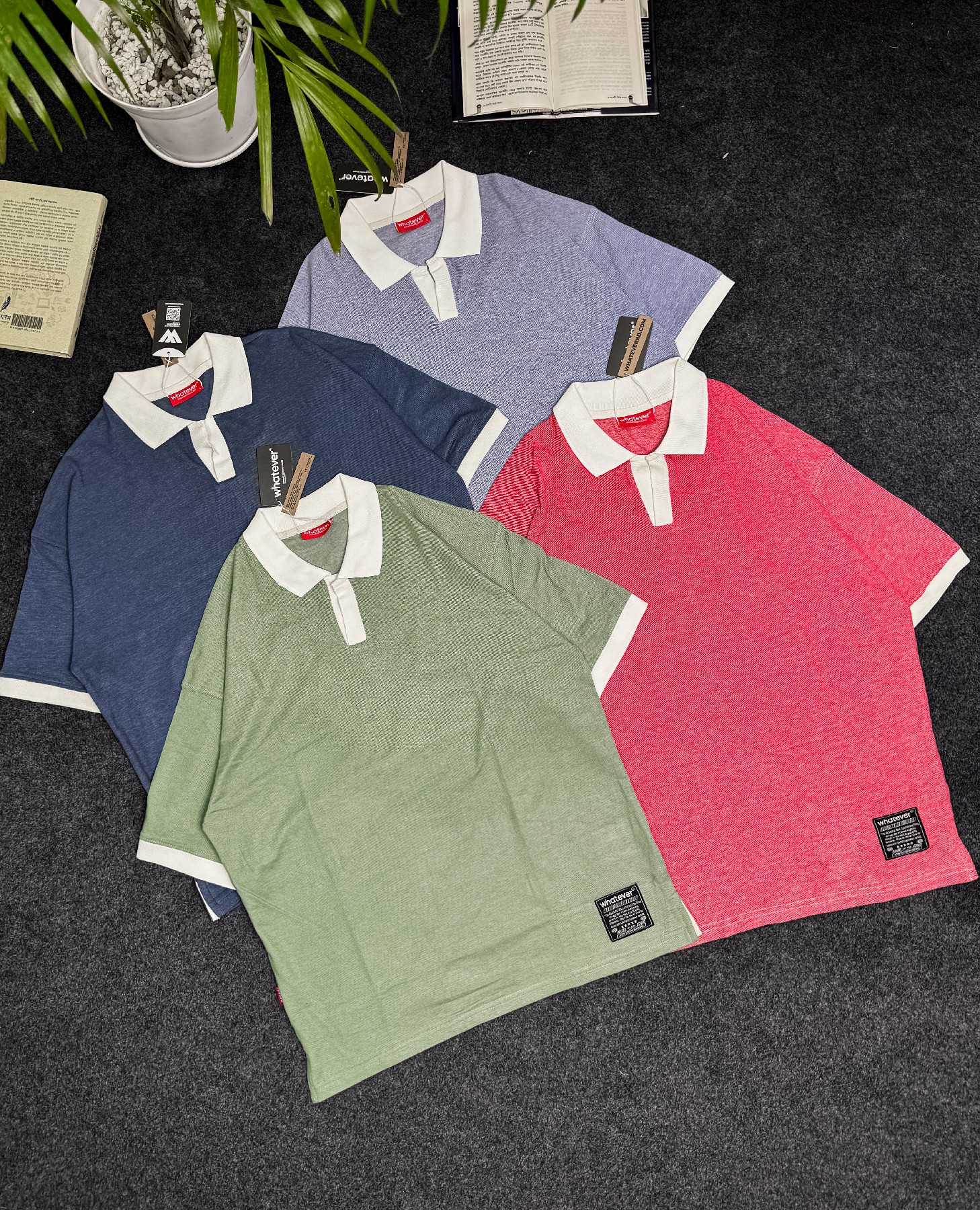 OLD MONEY PK WASH POLO (Rose Red)_img_5