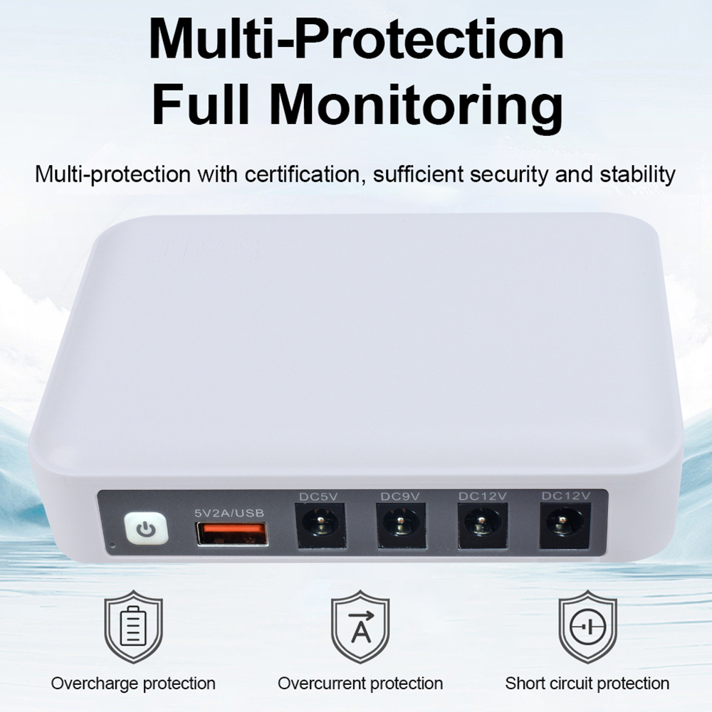 Niuniu Mini UPS 7500 mah for Router/Onu, Camera, Fan, Light etc._img_4