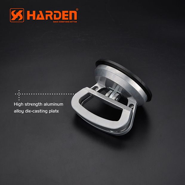 HARDEN 620605 Glass Holder, 118mm in Dia, Single Head Suction Plate, Single Claw Suction Lifter, Dent Puller, Made of Aluminum Alloy; Model: 620605_img_2