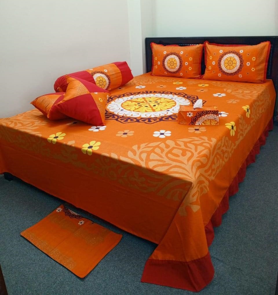8 pieces king size Panel Bedcover sProduct Code: 4081  16