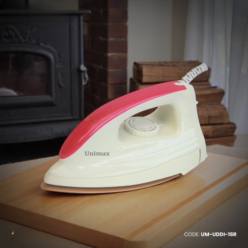 Unimax UDDI-16 R Deluxe Dry Iron | UM-UDDI-16R