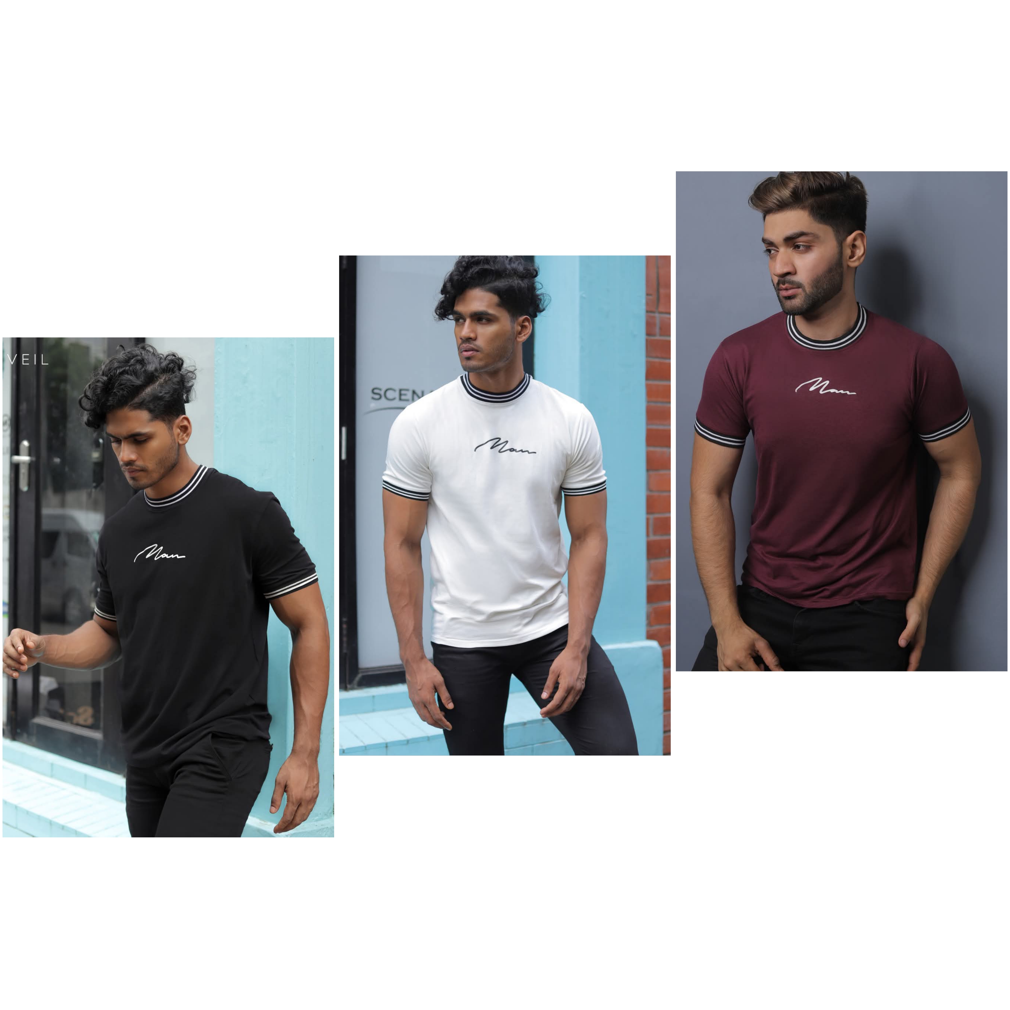 🥉 Best 𝐄𝐬𝐬𝐞𝐧𝐭𝐢𝐚𝐥 𝐑𝐢𝐛𝐛𝐞𝐝 𝐓-𝐬𝐡𝐢𝐫𝐭𝐬 3pieces  Combo Deal 0.8_img_0
