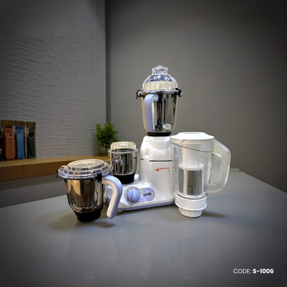 Sahara Pride 4 In 1 Mixer Grinder & Blender - 750W (White) S-1006_img_0