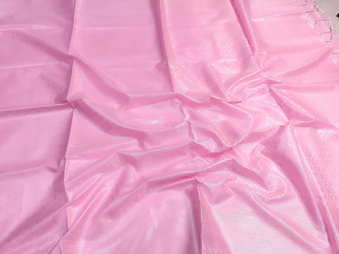 Soft silk katan sharee