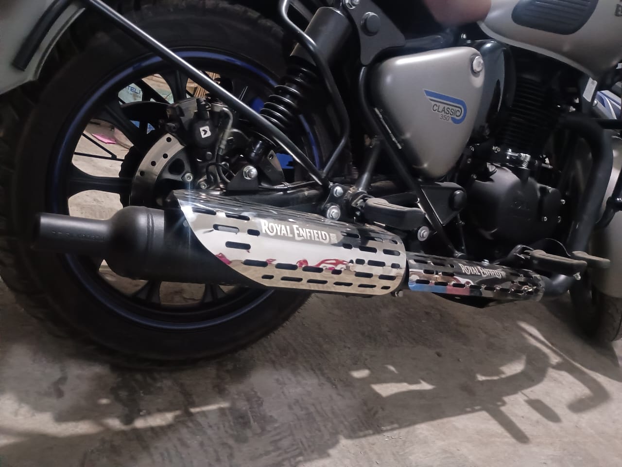 Premium Silencer Cover For Royal Enfield_img_0