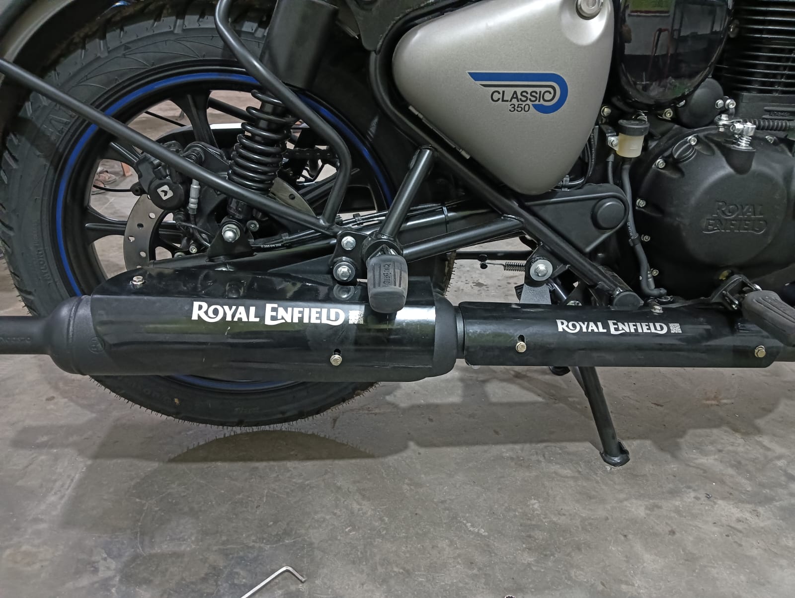Premium Silencer Cover For Royal Enfield_img_0