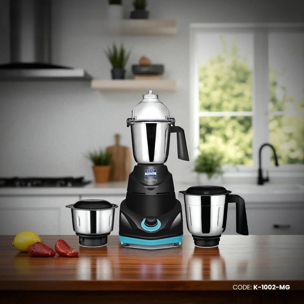 KENT TrueMix-W 750 W 3 in 1 Mixer Grinder ( Black ) K-1002-MG_img_0