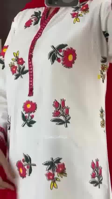 Digital Motif Printed with Neck and Sleeves thumbnail 2