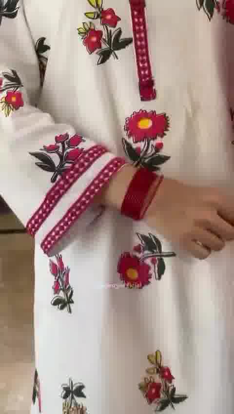 Digital Motif Printed with Neck and Sleeves thumbnail 4