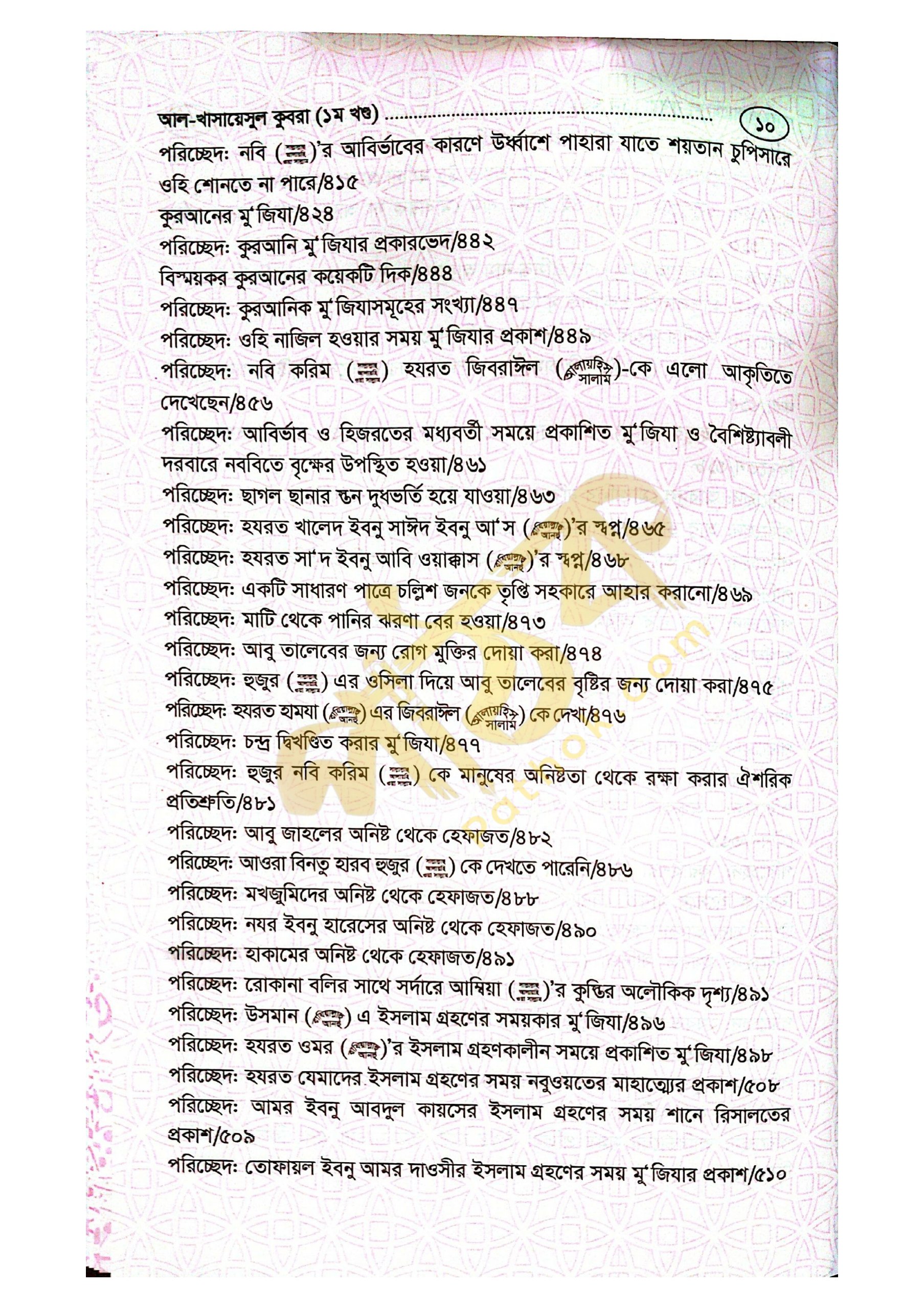 খাসায়েসুল কোবরা ১ম ও ২য় খন্ড_img_9