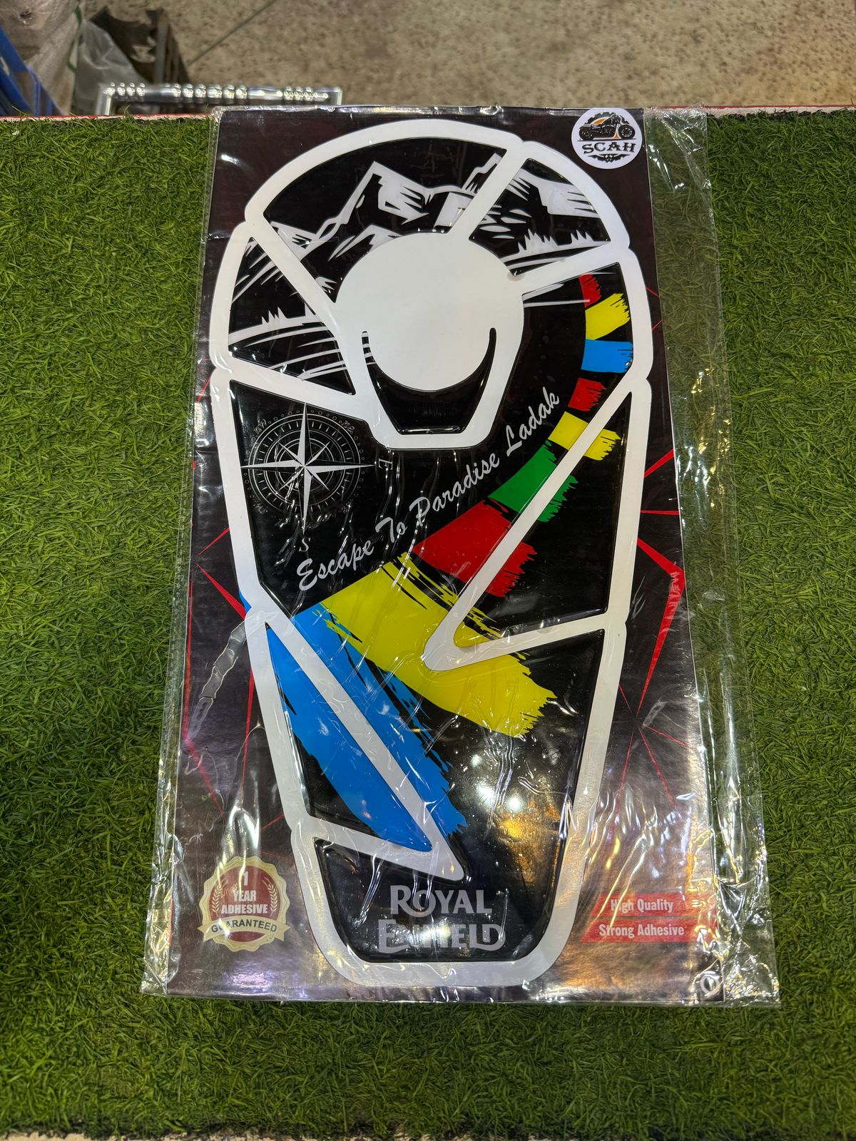 Premium Tank Pad Sticker For Royal Enfield All Model_img_1
